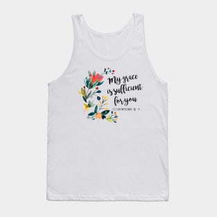 II Corinthians 12:9 Tank Top